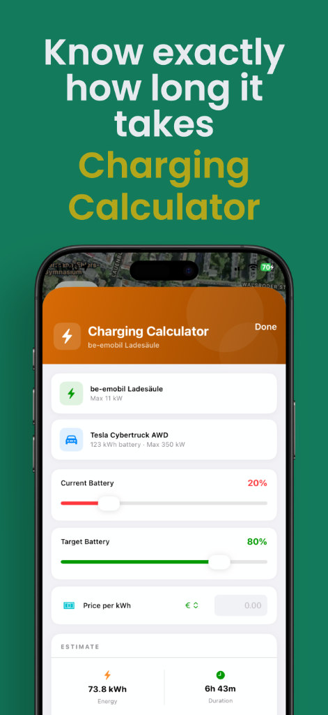 Charging Calculator