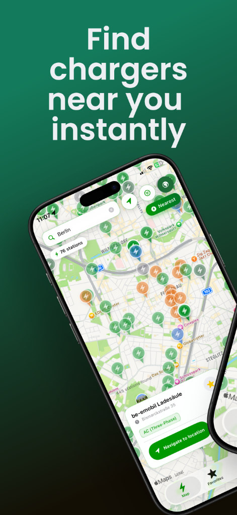 ChargeEV Live Map