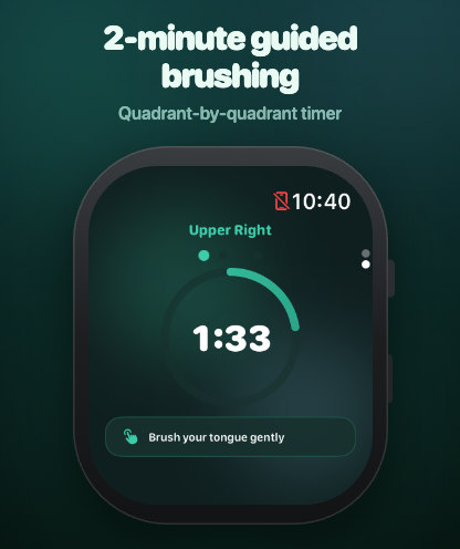 ScanDent Apple Watch Brush Timer